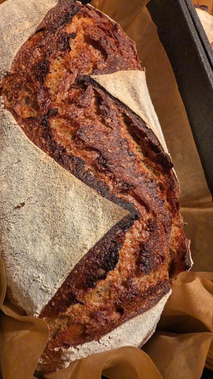 Wholegrain Sourdough Rye & Wheat Loaf