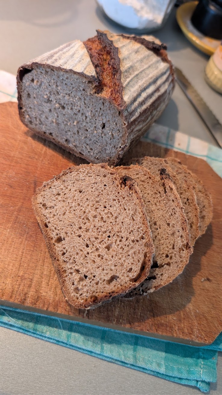 Wholegrain Sourdough Rye & Wheat Loaf