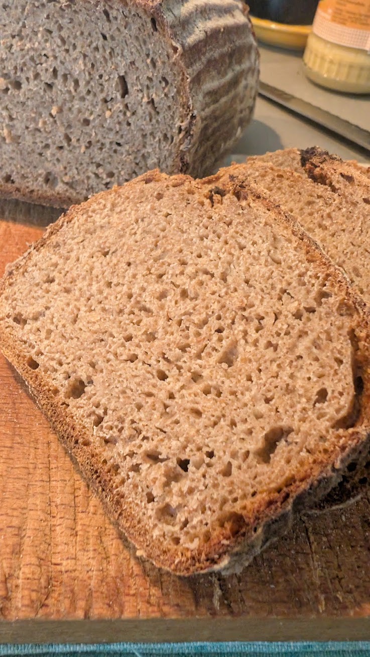Wholegrain Sourdough Rye & Wheat Loaf